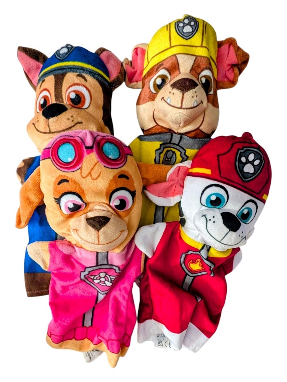 Paw Patrol Melissa & Doug Plush Hand Puppets - Skye  Chase Rubble Marshall